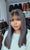 Bone straight fringe