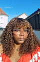 Pixie curls wig fringe